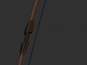 bow and arrow 3D Model