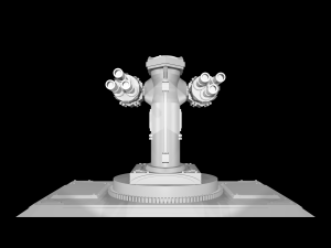 anti-air turret Modèle 3D