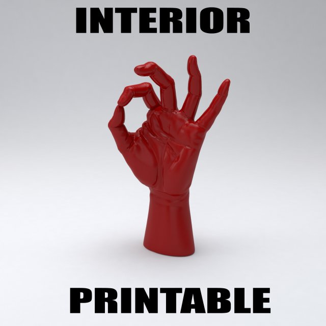 handokprintable 3D Print Model .c4d .max .obj .3ds .fbx .stl .blend 
