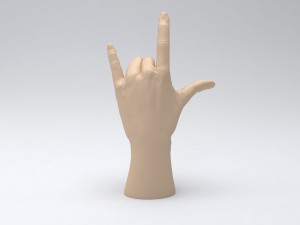handrockprintable 3D Print Model