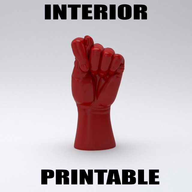 handfigprintable 3D Print Model .c4d .max .obj .3ds .fbx .stl .blend 