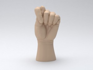 handfigprintable 3D Print Model