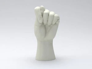 imprim&iacute;vel &agrave; m&atilde;o Modelo de Impressão 3D