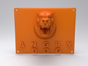 angrydog 3D Print Model
