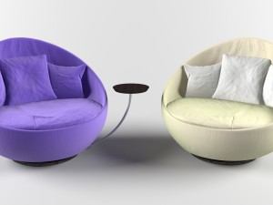 lacoon chair 3D Model