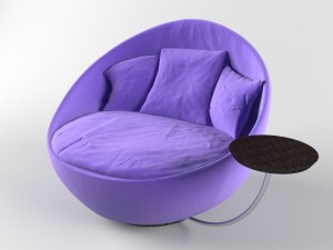 lacoon chair Modèle 3D