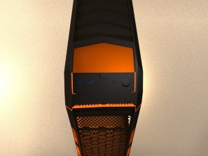 aerocool xpredator x1 evil black edition 3D मॉडल