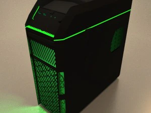 エアロクール エクスプレデター x1 イビル グリーン エディション 3Dモデル