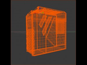 aerocool xpredator x1 evil green edition 3D Model