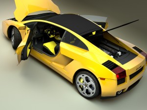 lamborghini gallardo superleggra 2008 Modelo 3D