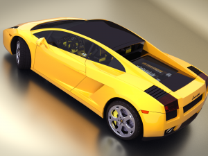 lamborghini gallardo superleggra 2008 Modelo 3D