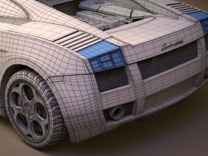 lamborghini gallardo superleggra 2008 Modelo 3D