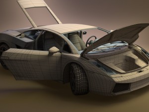 lamborghini gallardo superleggra 2008 Modelo 3D