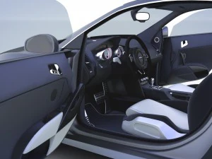 audi r8 v8 - high quality 3D Model