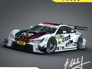bmw m4 dtm 2014 - 2015 Model 3D
