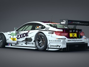 bmw m4 dtm 2014 - 2015 3D 模型