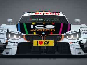 bmw m4 dtm 2014 - 2015 3D 模型