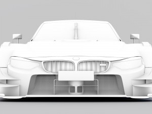 bmw m4 dtm 2014 - 2015 3D 模型