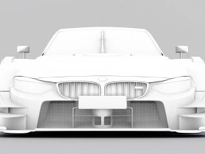bmw m4 dtm 2014 - 2015 3D Model