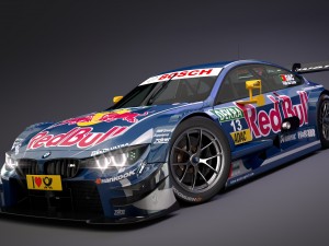 bmw m4 dtm 2014 - 2015 3D 模型