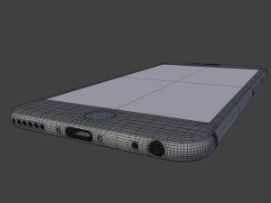apple iphone 6 xl smartphone 3D Model