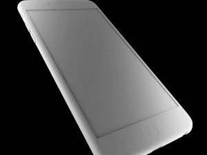 apple iphone 6 xl smartphone 3D Model