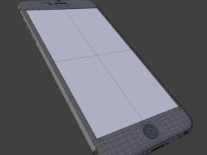 apple iphone 6 xl smartphone 3D Model