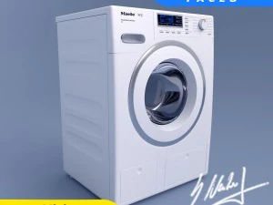 &ccedil;amaşır makinesi - miele wmr860 wps almanca 3D Model