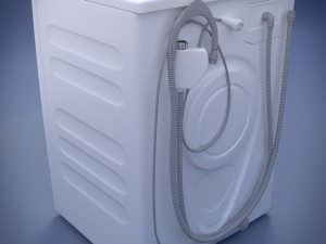 washing machine - miele wmr860 wps german 3D 模型