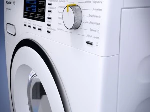 washing machine - miele wmr860 wps german 3D Model