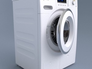 washing machine - miele wmr860 wps german 3D 模型