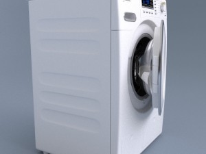 washing machine - miele wmr860 wps german 3D 模型
