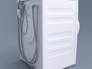 washing machine - miele wmr860 wps german 3D 模型