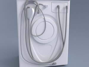 washing machine - miele wmr860 wps german 3D 模型