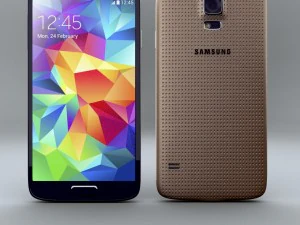 samsung galaxy s5 smartphone 3D Model