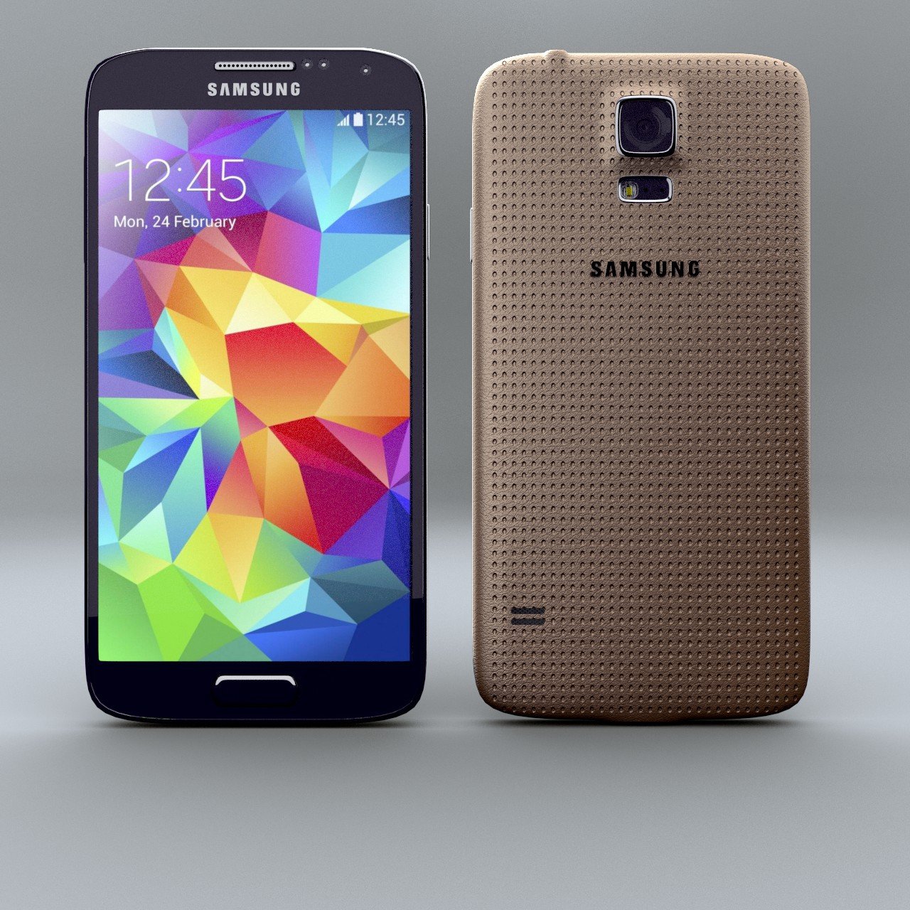 samsung galaxy s5 smartphone 3D Модель in Телефоны 3DExport