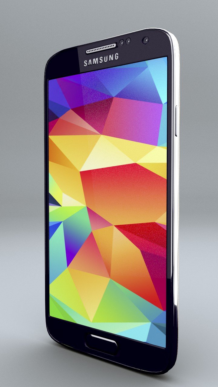 samsung galaxy s5 smartphone 3D Модель in Телефоны 3DExport