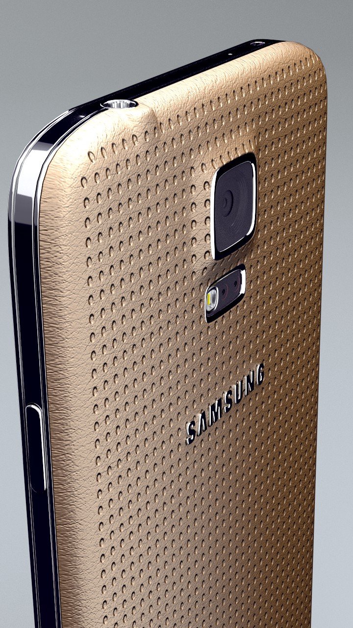 samsung galaxy s5 smartphone 3D Модель in Телефоны 3DExport