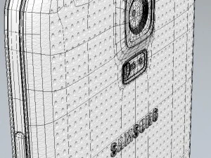 samsung galaxy s5 smartphone 3D Model