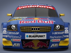 audi tt-r dtm 2003 3D 模型