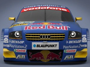 audi tt-r dtm 2003 3D Model