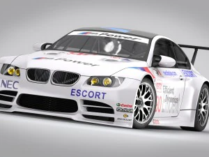 bmw m3 gt - gt2 - gt3 3D Model
