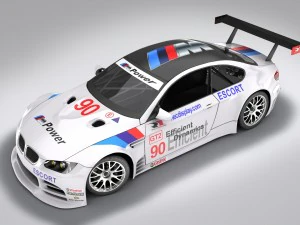 bmw m3 gt - gt2 - gt3 3D Model