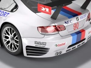 bmw m3 gt - gt2 - gt3 3D Model