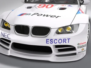 bmw m3 gt - gt2 - gt3 3D Model