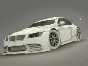 bmw m3 gt - gt2 - gt3 3D Model