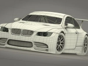 bmw m3 gt - gt2 - gt3 3D Model