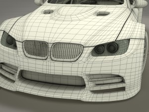 bmw m3 gt - gt2 - gt3 Model 3D