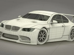 bmw m3 gt - gt2 - gt3 3D Model