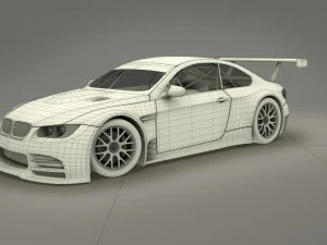 bmw m3 gt - gt2 - gt3 3D Model